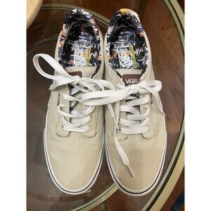 Vans Beige Lace Up Size 12 NWOT